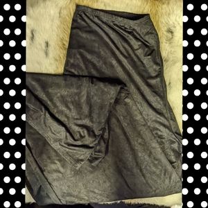 Flower polyester pants